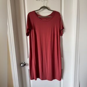 Ava & Viv Mauve Short Sleeve Dress